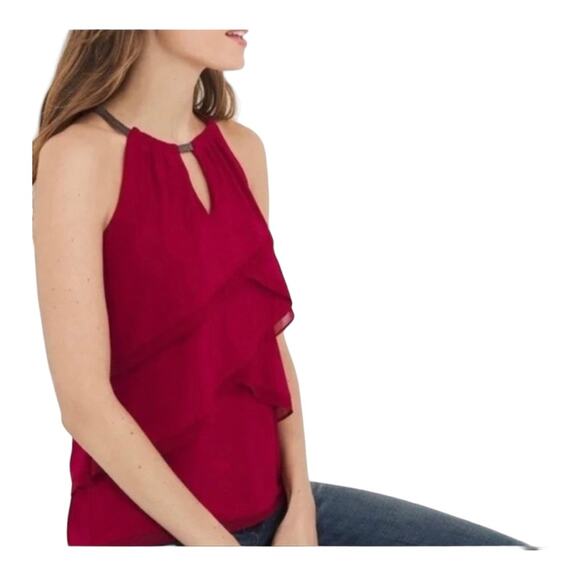 New ~ WHITE HOUSE BLACK MARKET ~ Stunning top! sz S - Picture 8 of 9